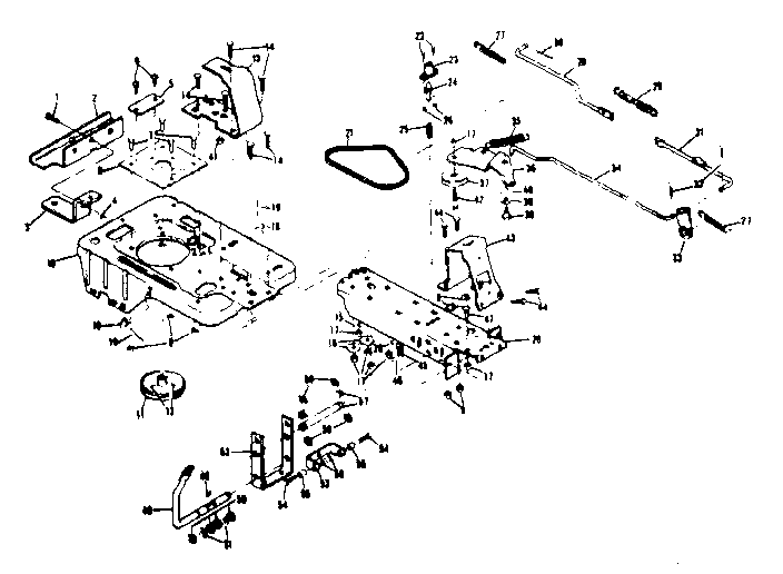 Rear pan and housing snubber