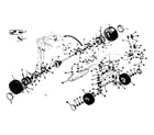 Craftsman 13196861 wheel and axle assembly diagram