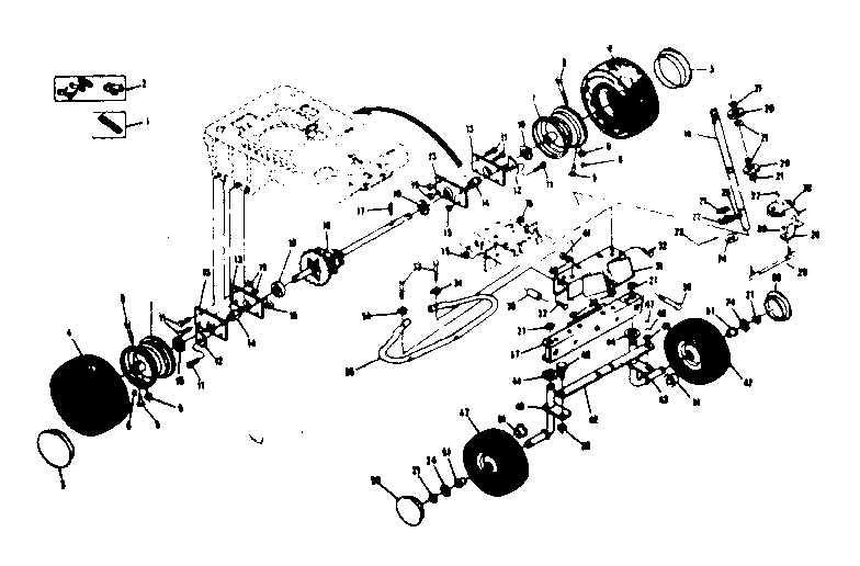 Wheel and axle assembly