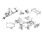 Craftsman 13196861 mower deck diagram