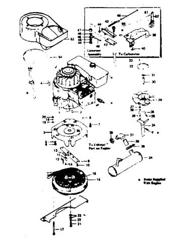 Engine-alternator assembly