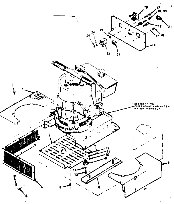 Base and control panel