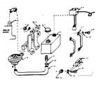 Craftsman 58057611 tank and pump assembly diagram