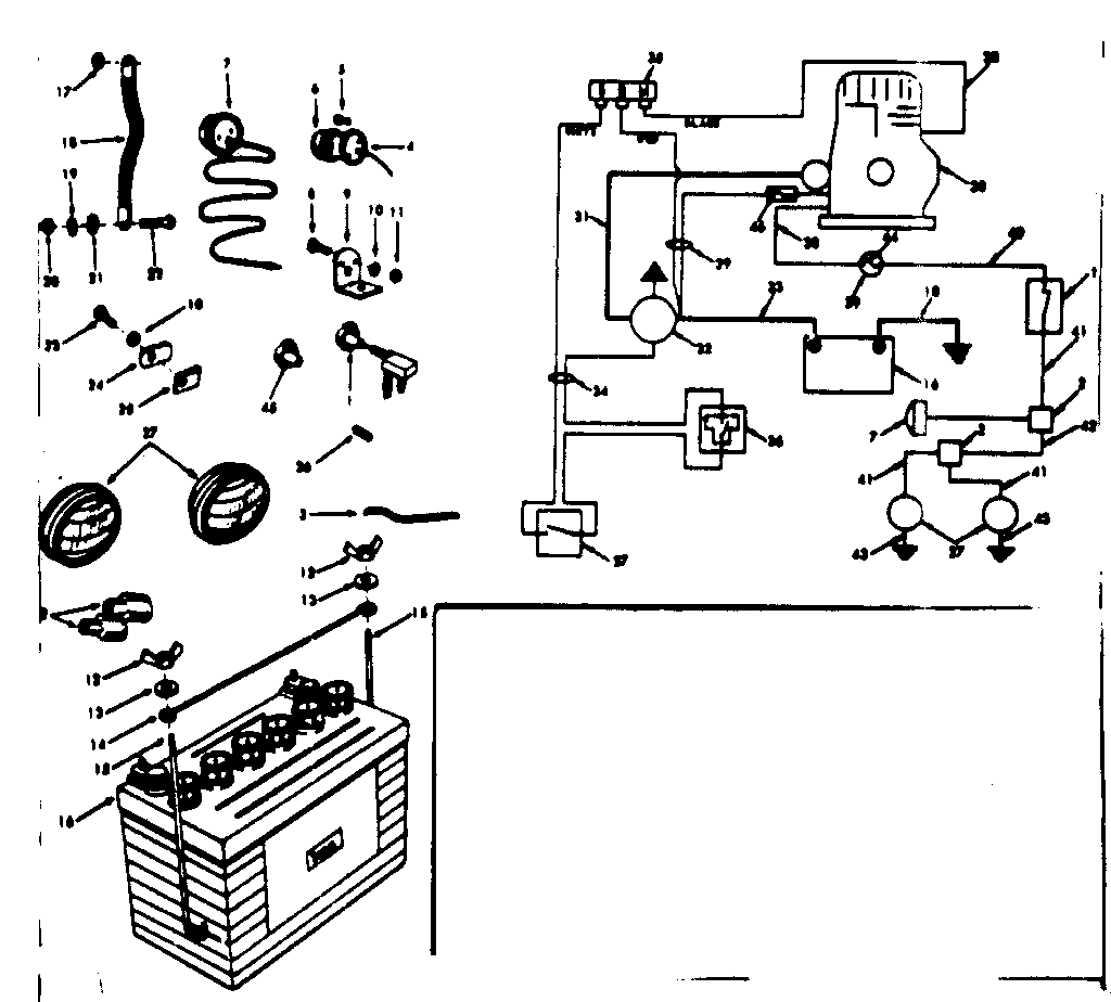 WIRING DIAGRAM & ELECTRICAL COMPONENTS