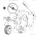 Craftsman 91725700 front axle assembly diagram