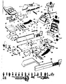 Frame, dashboard, and seat assemblies
