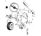 Craftsman 91725701 front axle assembly diagram