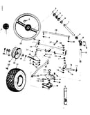 Front axle assembly