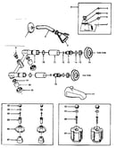 Sears combination tub and shower faucets