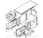 Kenmore 867777842 cabinet diagram