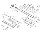 Sears 16153622 carriage mechanism - no. 2 diagram