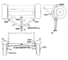 Craftsman 25031000 generator trailer kit-model 580.31050 diagram