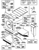 Panels, guards and lint hood assembly