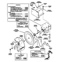Huebsch 30CG fan and motor assembly diagram