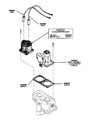 Standing pilot gas valve breakdown