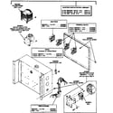 Huebsch 30CG electrical contactor box assembly diagram