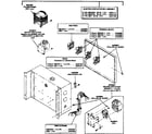 Huebsch 30EG electrical contactor box assembly diagram