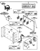 Electrical contactor box assembly