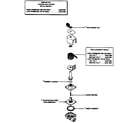Huebsch 30EG solenoid steam valve breakdown diagram