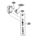 Huebsch 30CG cabinet high limit assembly (energy saver gas models only) diagram