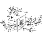 LXI 58492610 flywheel, reel arms and gears diagram