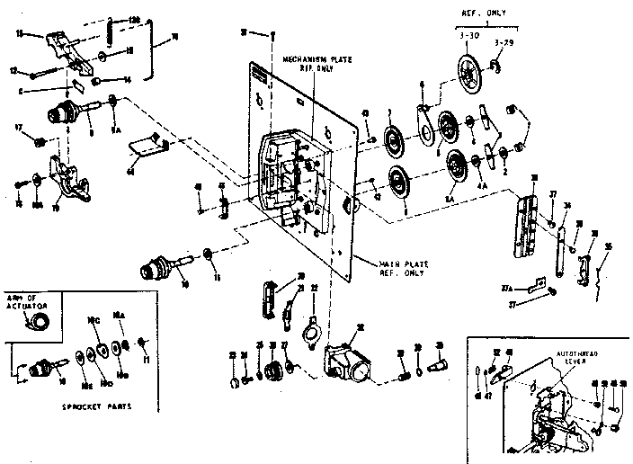 Loopformers, sprockets and gears