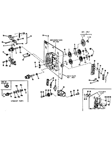 Loopformers, sprockets and gears