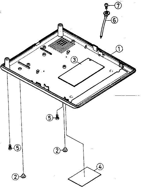 BOTTOM CASE ASSEMBLY