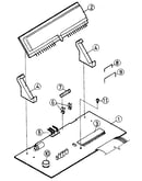 Main p.c. board tuner assembly