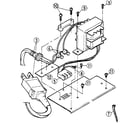 Sears 27258110 power supply assembly diagram