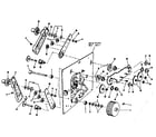LXI 58492620 reel arms and gears diagram