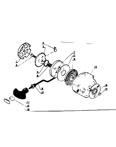 Recoil stater
