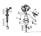 Kioritz DM-9 carburetor diagram