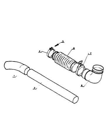 Blowing pipe