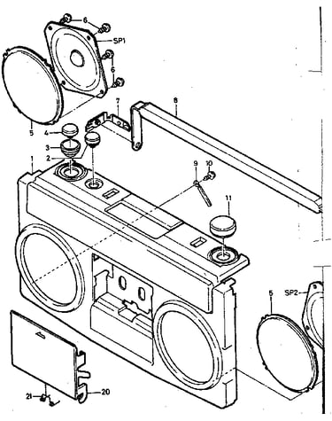 Front panel assembly