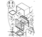 Kenmore 5658748510 cabinet parts diagram