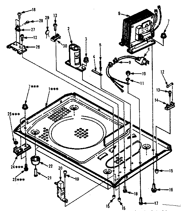 MICROWAVE PARTS