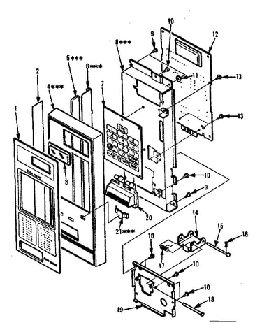 Control panel parts