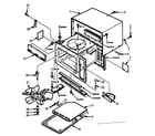 Kenmore 5658768610 cabinet parts diagram