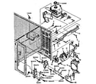 Kenmore 5658768610 switches and microwave parts diagram