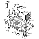 Kenmore 5658768610 microwave parts diagram