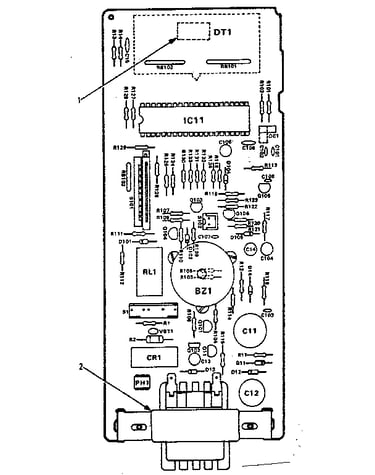 Power and control circuit board 12981