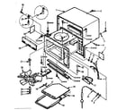 Kenmore 5658778500 cabinet parts diagram