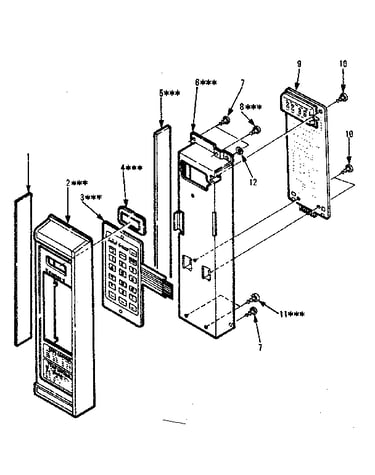 Control panel parts