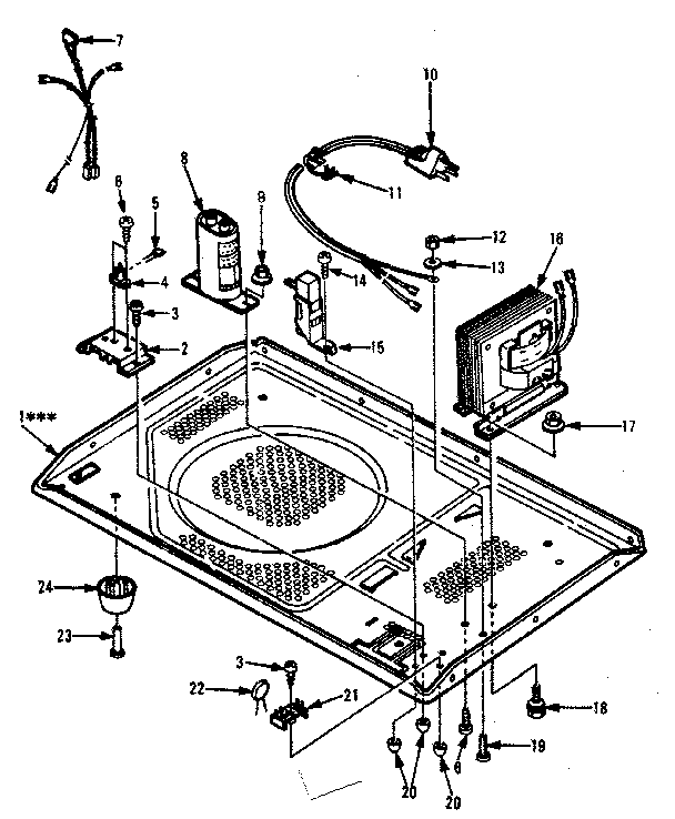 MICROWAVE PARTS