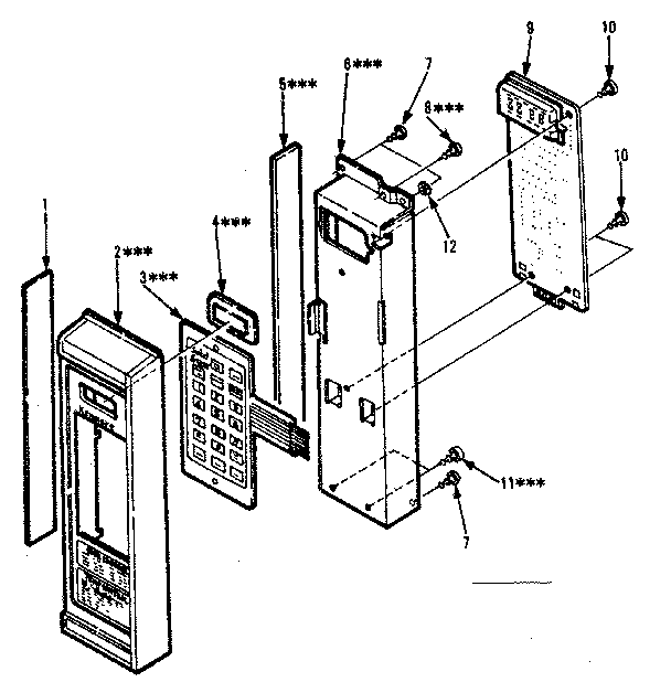 CONTROL PANEL PARTS