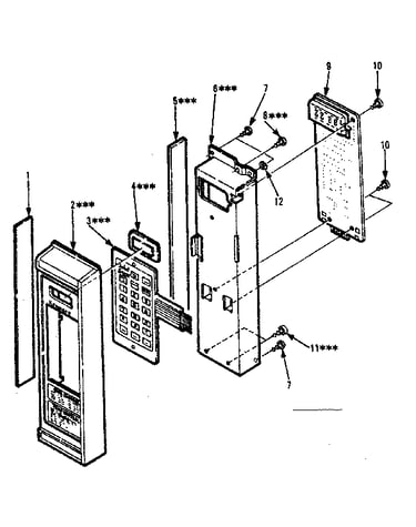 Control panel parts