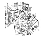 LXI 83792310 motor and drive system (for model 837.92300 only) diagram