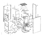 Kenmore 8676423 cabinet diagram