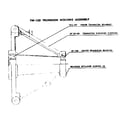 Huebsch 30BG tw-13d trunnion housing assembly diagram